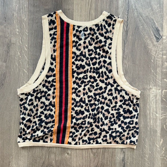 FP Movement Leopard Print Sleeveless Top with Stripes - Picture 10 of 11